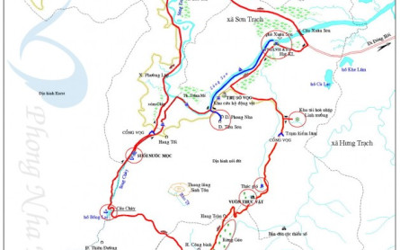 Phong Nha Cave Map