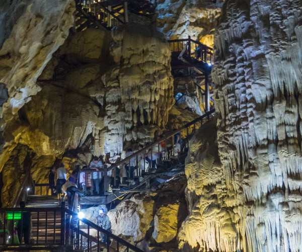 Paradise Cave Entrance Stairs